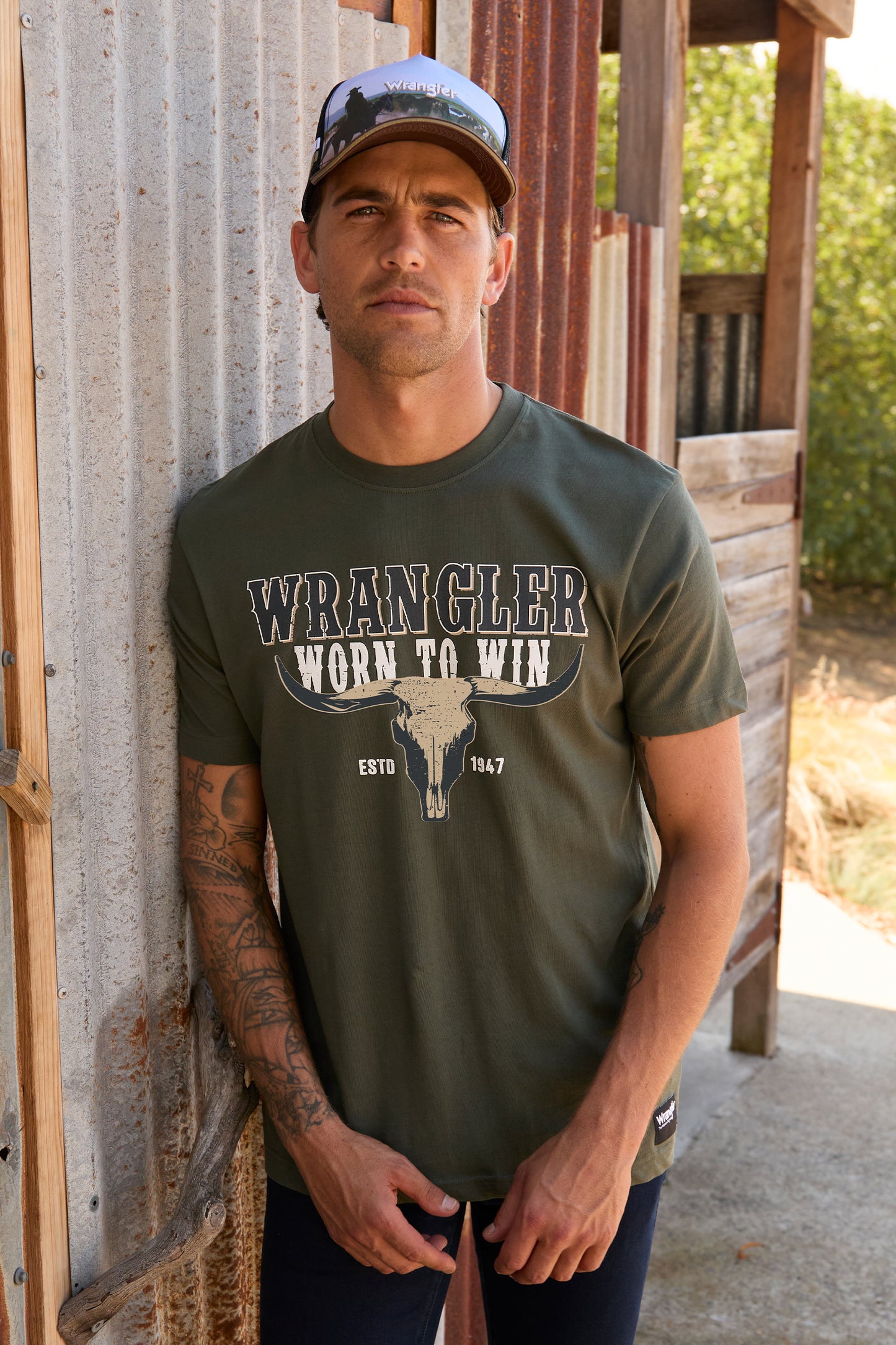 Wrangler Men’s Scott Short Sleeve Tee