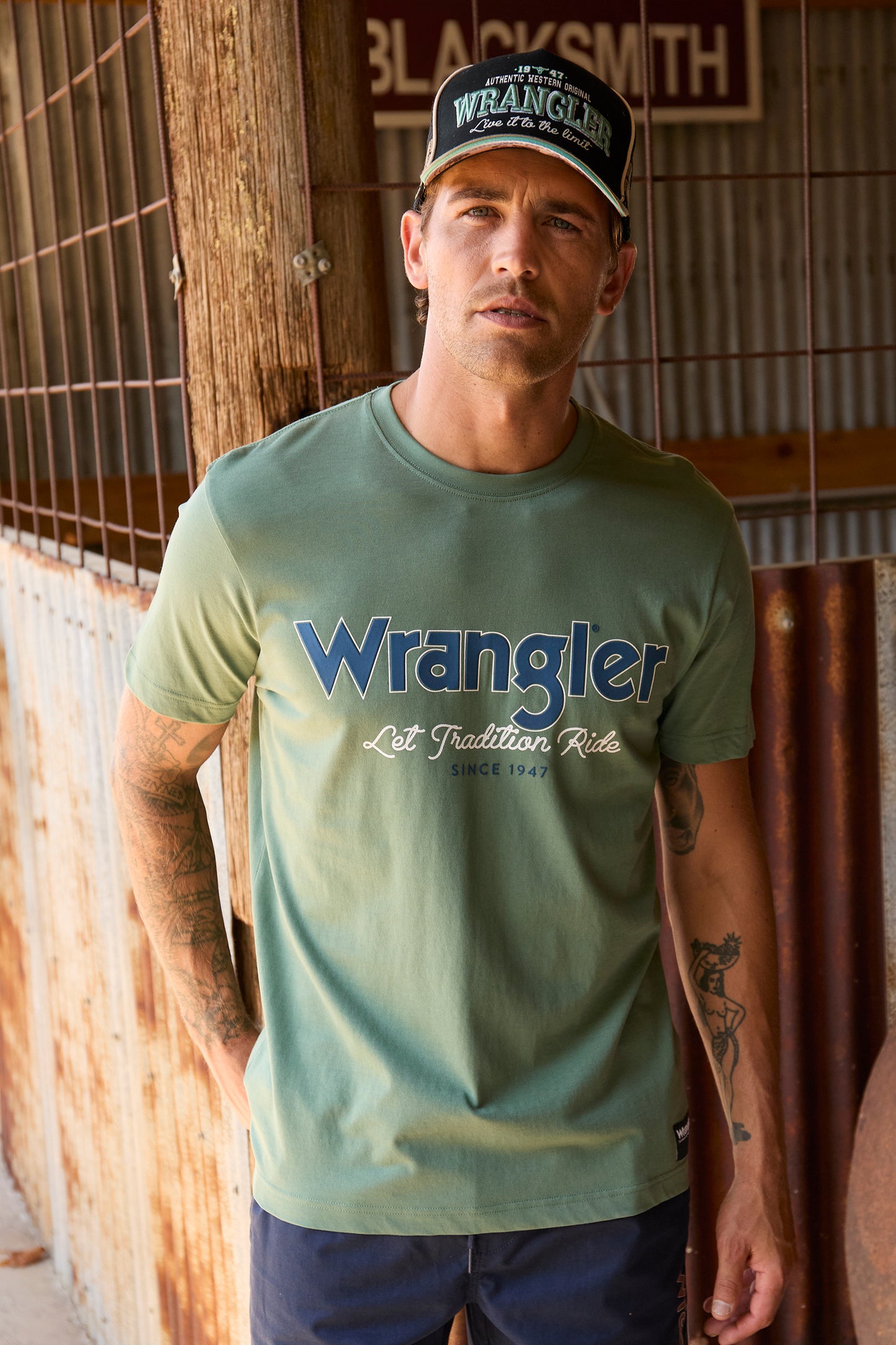 Wrangler Men’s Charlie Short Sleeve Tee