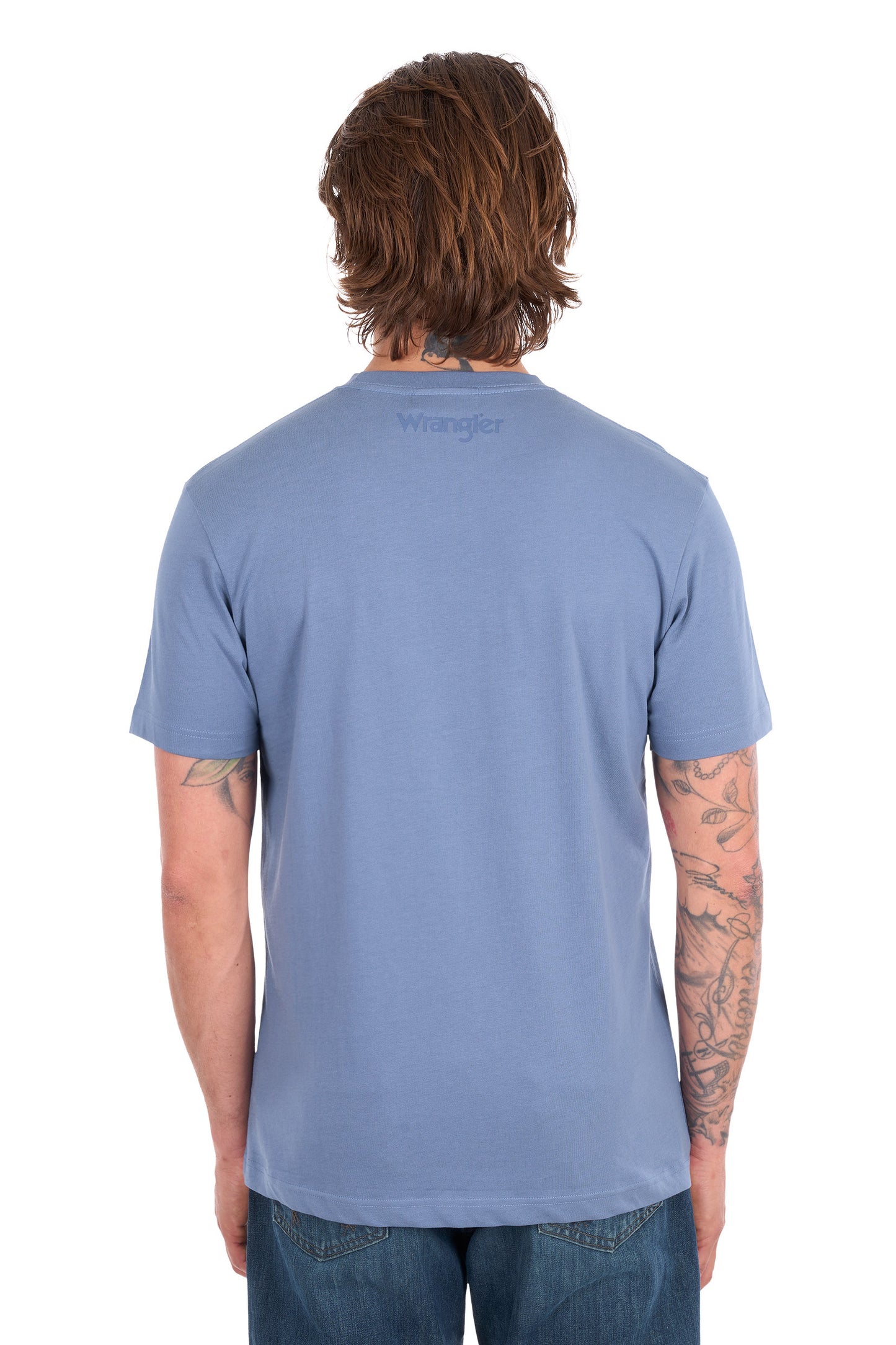 Wrangler Men’s Chase Short Sleeve Tee - Storm Blue