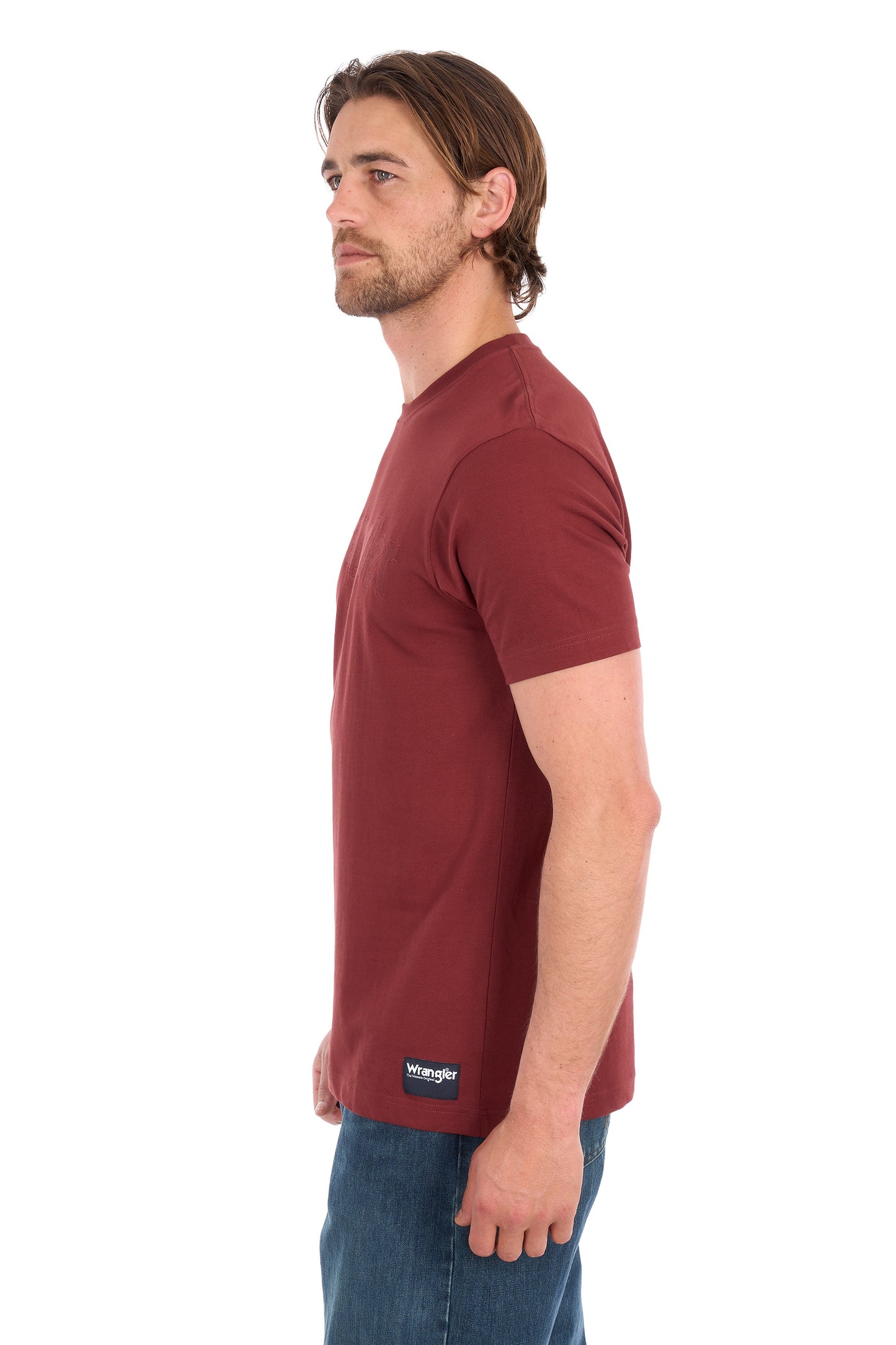 Wrangler Men’s Chase Short Sleeve Tee - Cognac