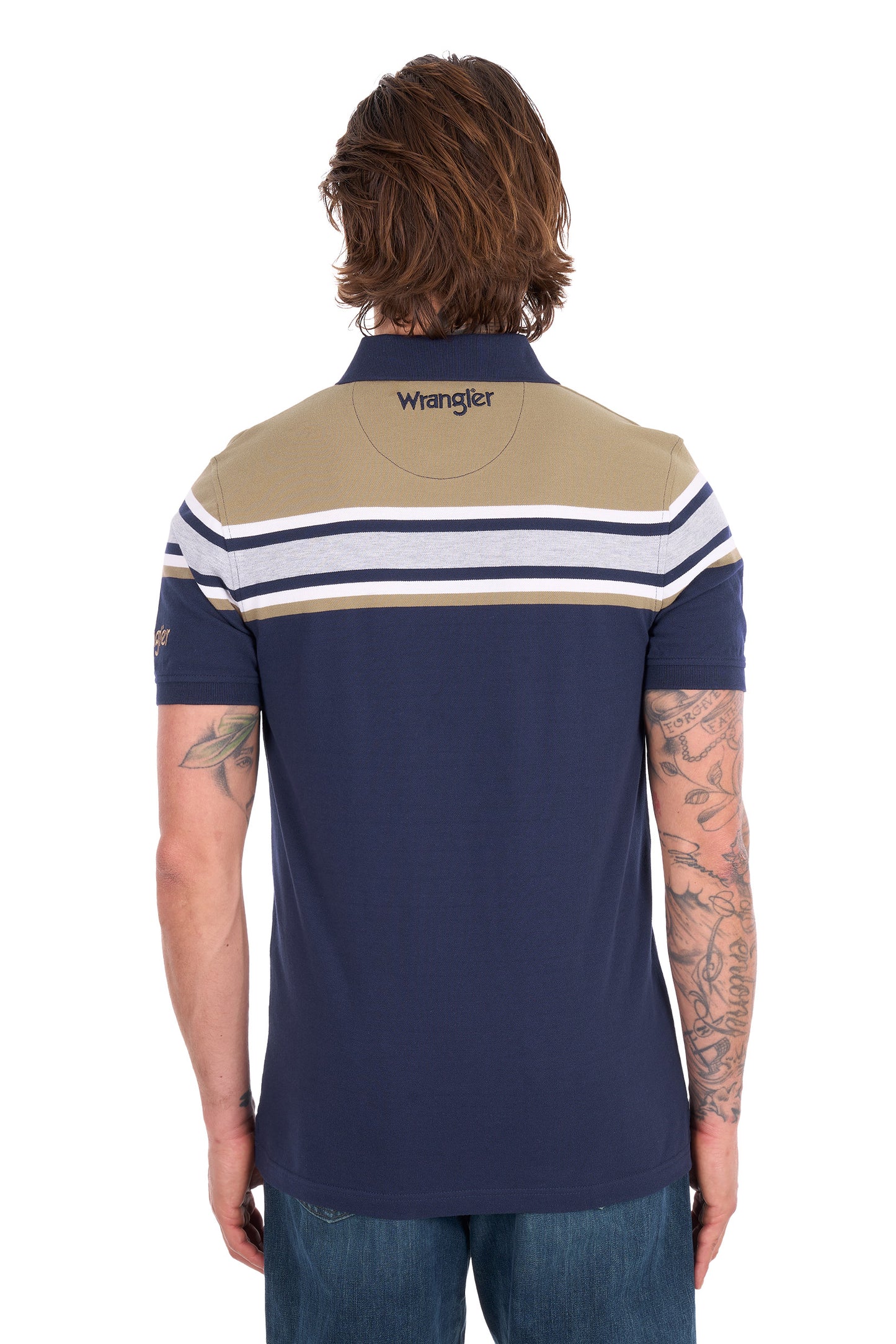 Wrangler Men’s Tyrone 1-Pocket Short Sleeve Polo