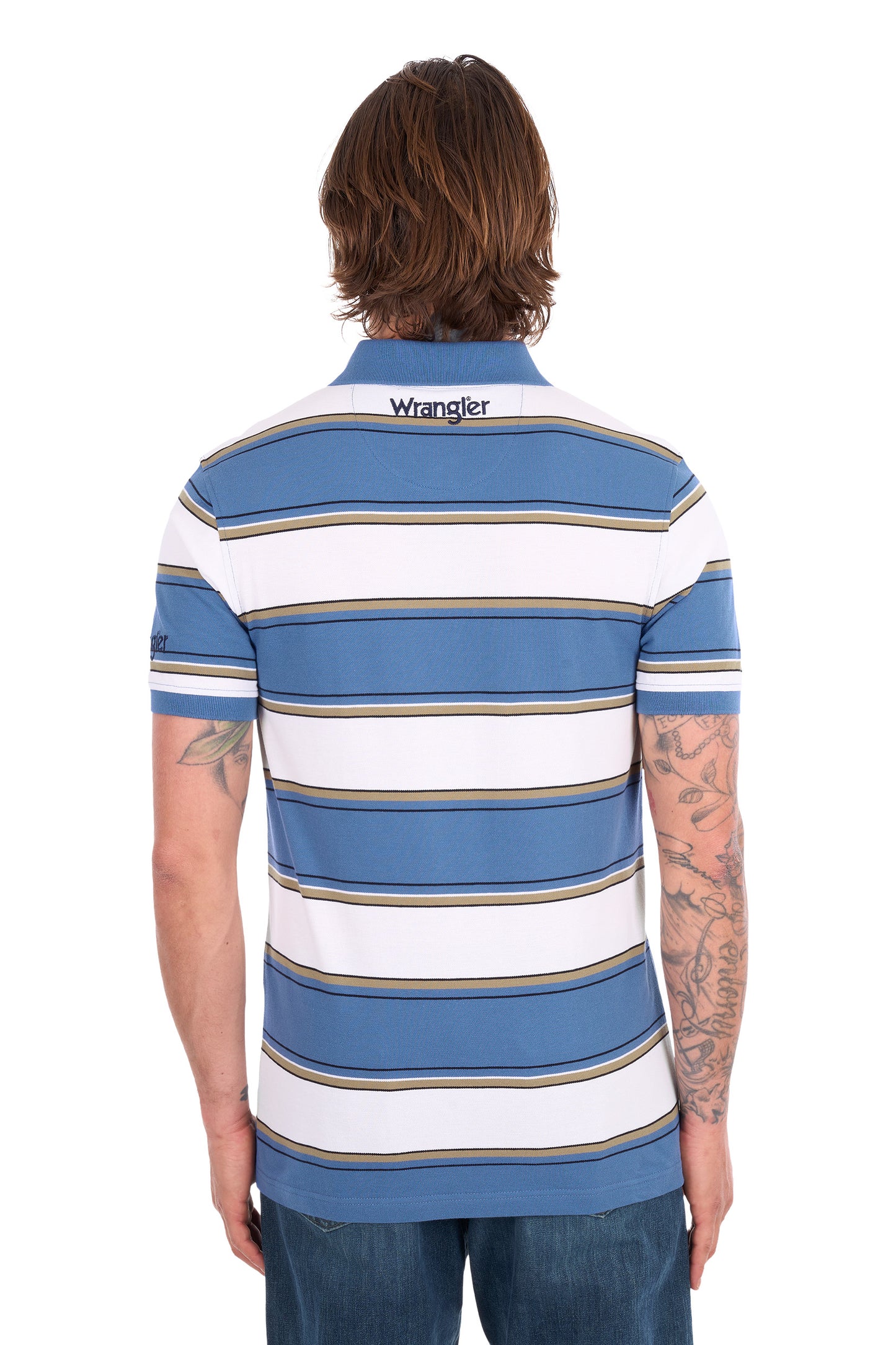 Wrangler Men’s Mick 1-Pocket Short Sleeve Polo