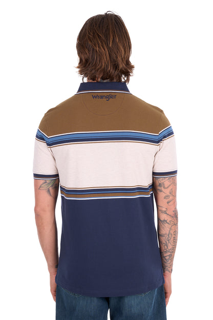 Wrangler Men’s Daniel Short Sleeve Polo