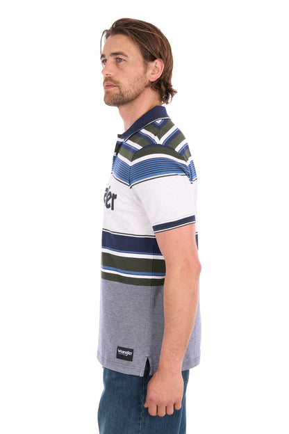 Wrangler Men’s Henry Short Sleeve Polo