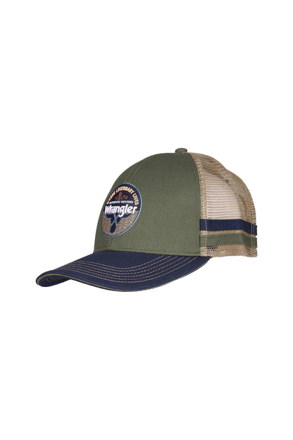 Wrangler Neil 6 Panel Trucker Cap