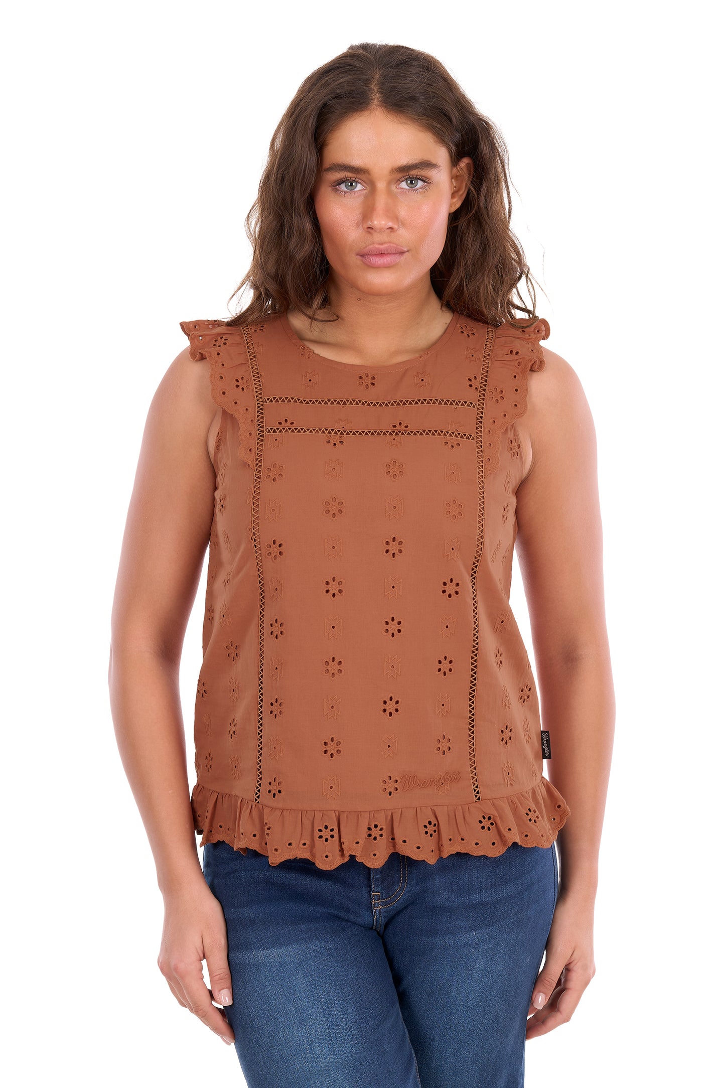 Wrangler Women’s Grace Sleeveless Blouse