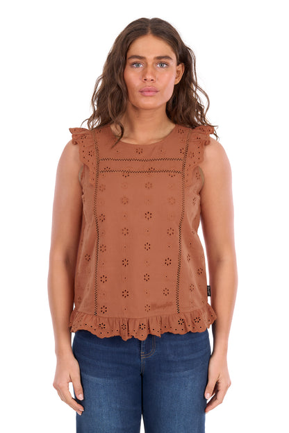 Wrangler Women’s Grace Sleeveless Blouse