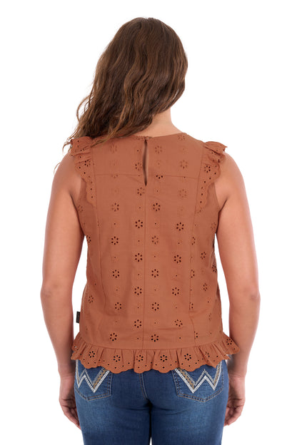Wrangler Women’s Grace Sleeveless Blouse
