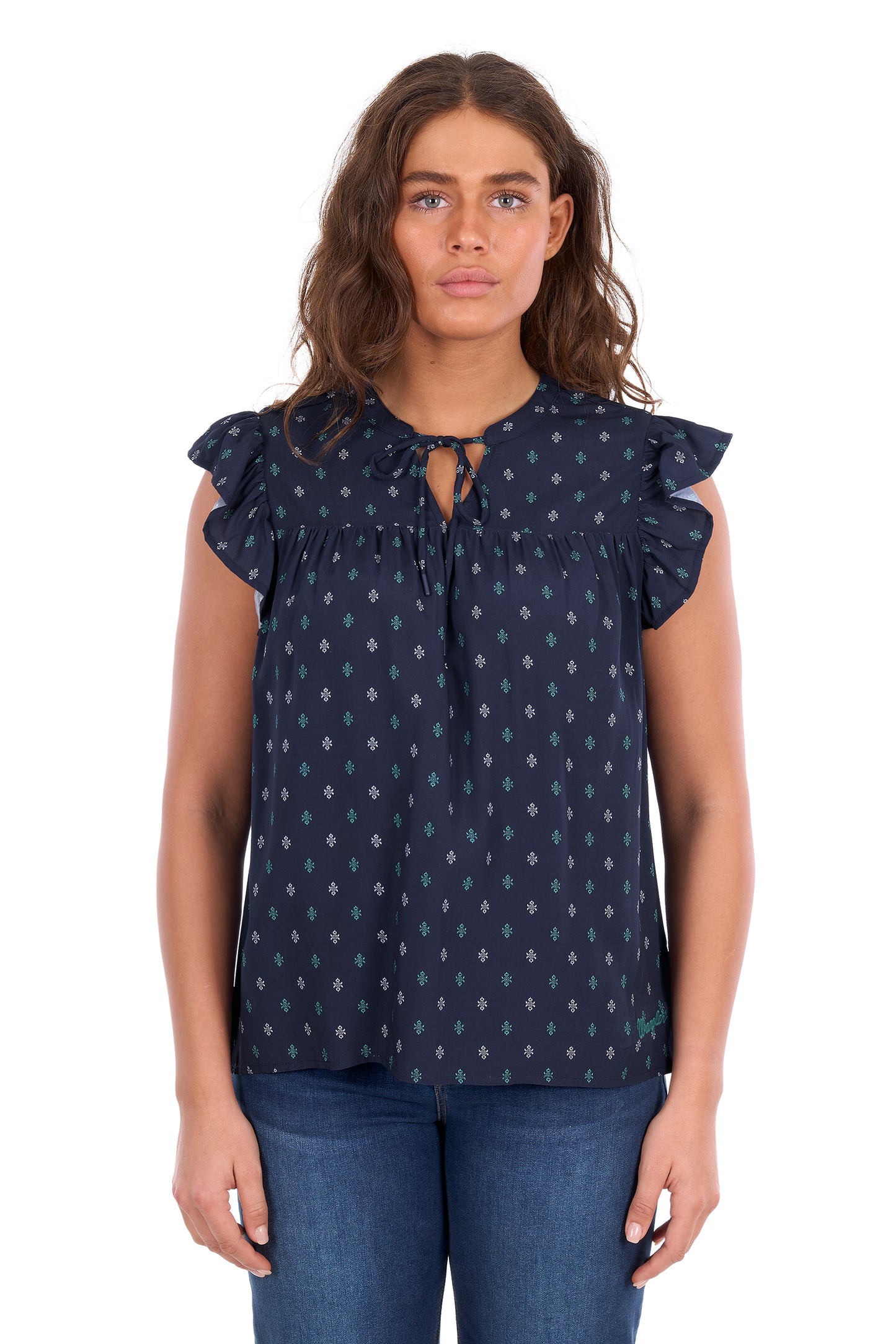 Wrangler Women’s Sofia Sleeveless Blouse