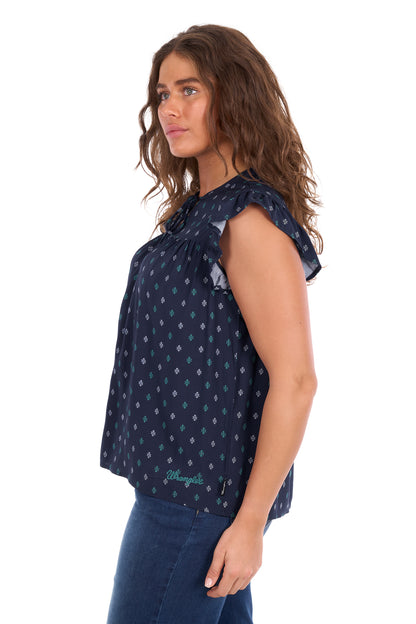 Wrangler Women’s Sofia Sleeveless Blouse