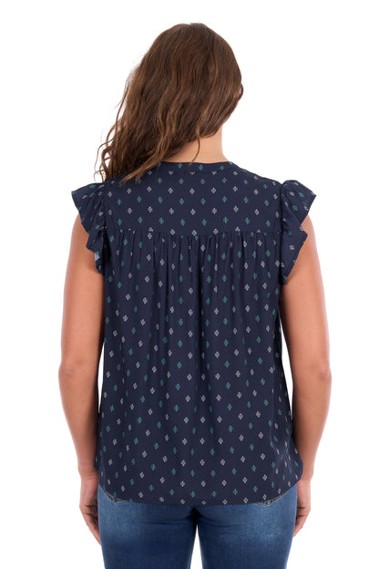 Wrangler Women’s Sofia Sleeveless Blouse