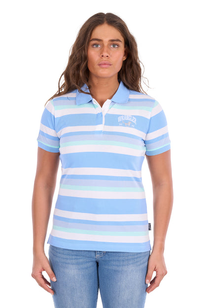 Wrangler Women’s Sloan Short Sleeve Polo
