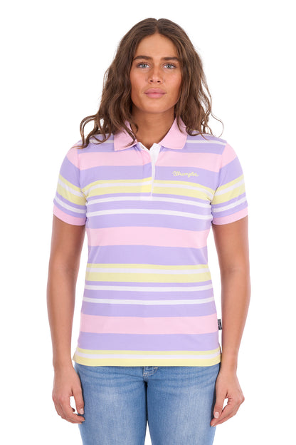 Wrangler Women’s Quinn Short Sleeve Polo