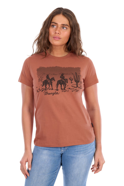 Wrangler Women’s Adele Short Sleeve Tee
