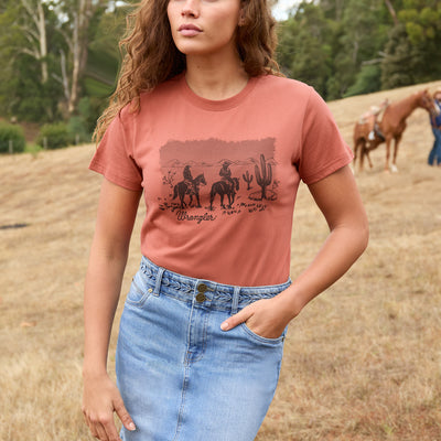Wrangler Women’s Adele Short Sleeve Tee