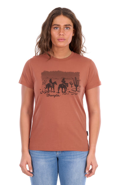 Wrangler Women’s Adele Short Sleeve Tee