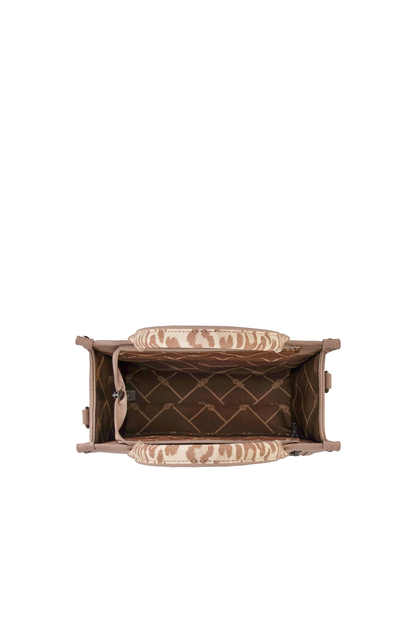 Wrangler Leopard Print Crossbody Bag - Taupe