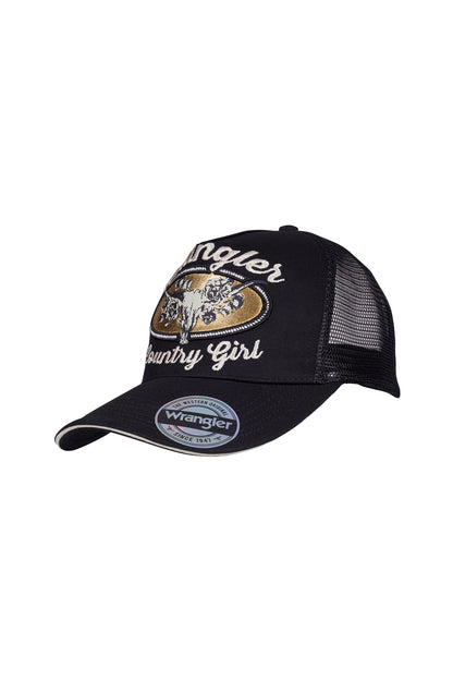 Wrangler Jasmine 6 Panel Trucker Cap