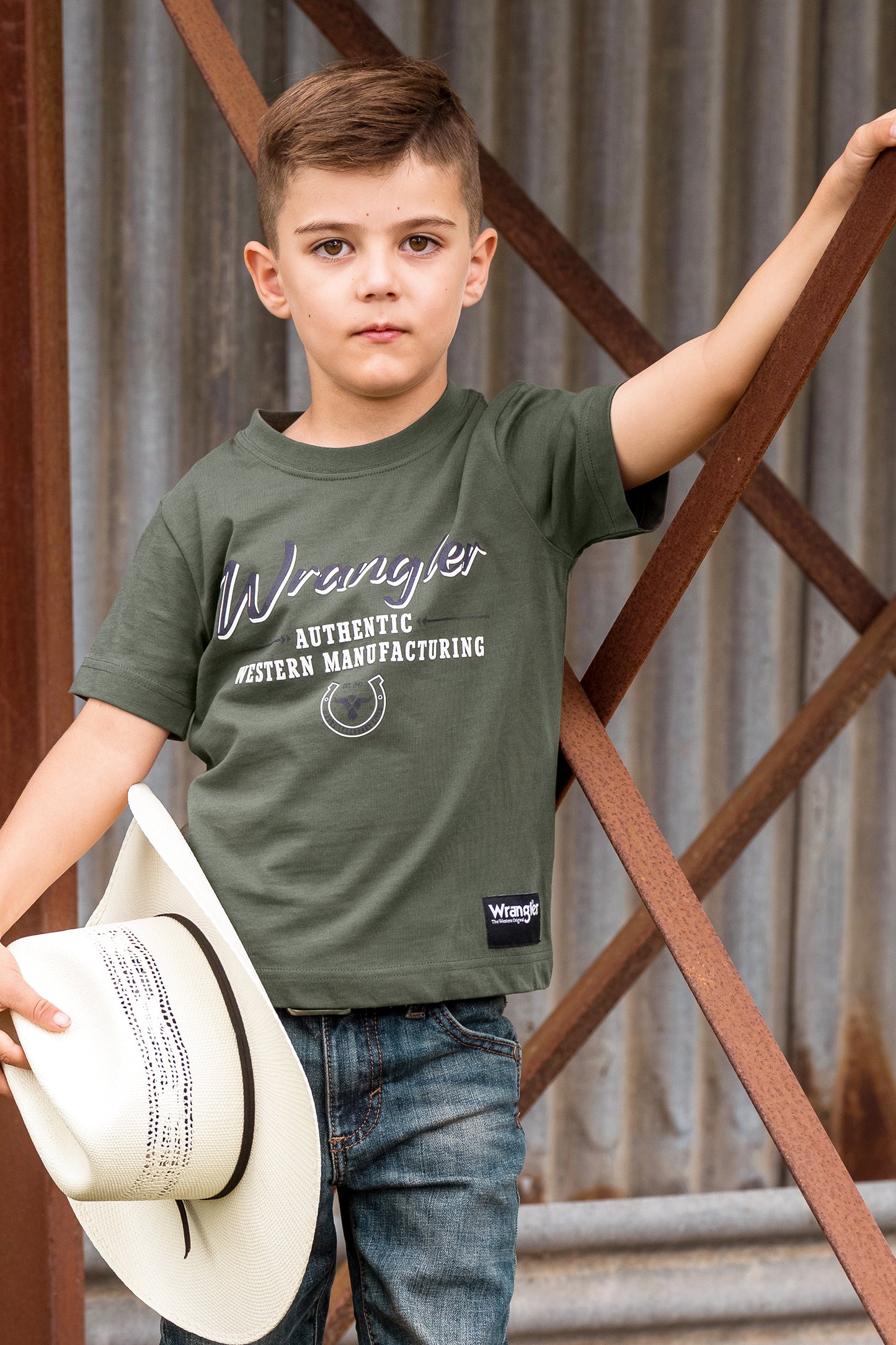 Wrangler Boy’s William Short Sleeve Tee