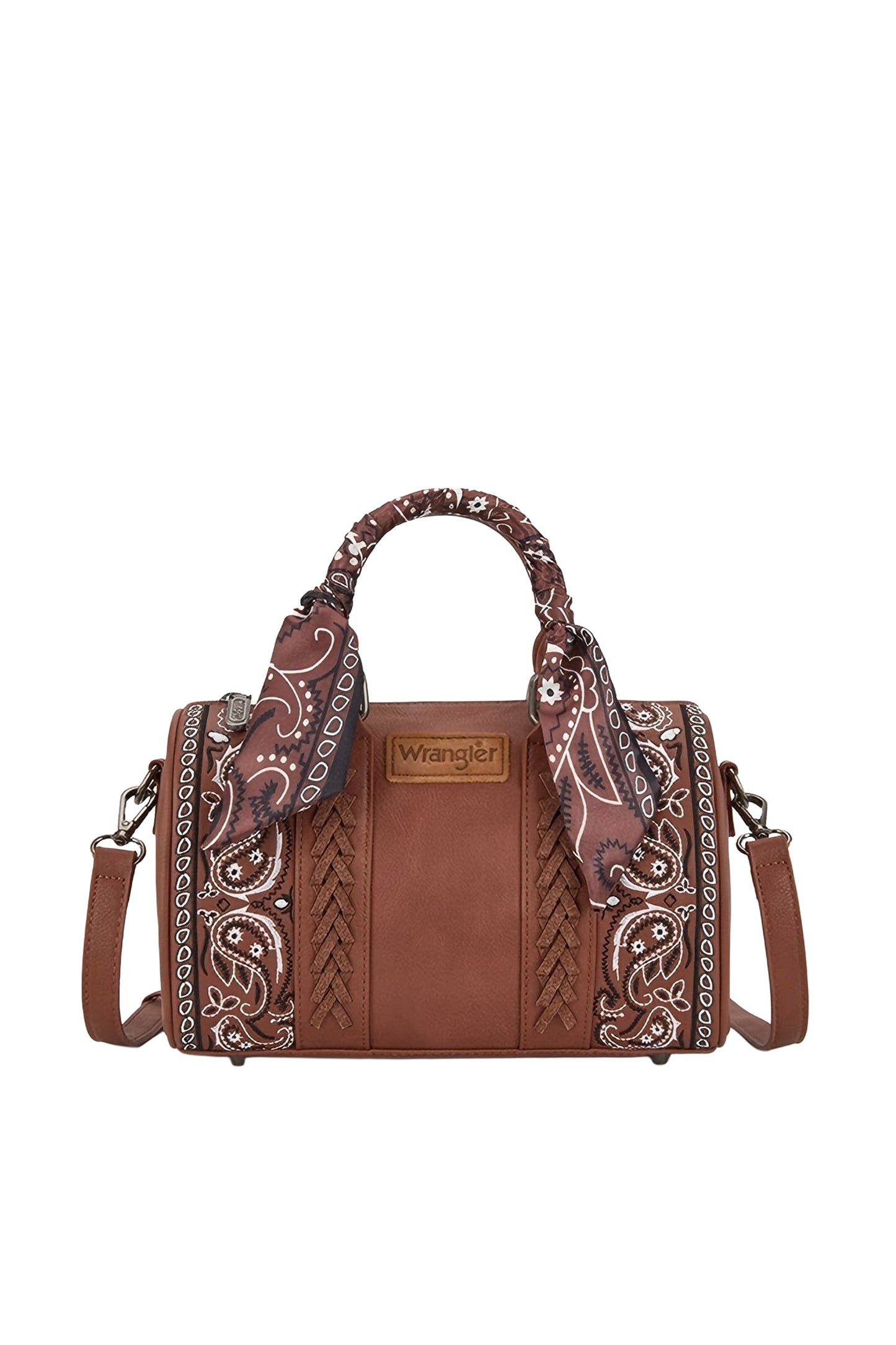Wrangler Paisley Barrel Bag - Tan