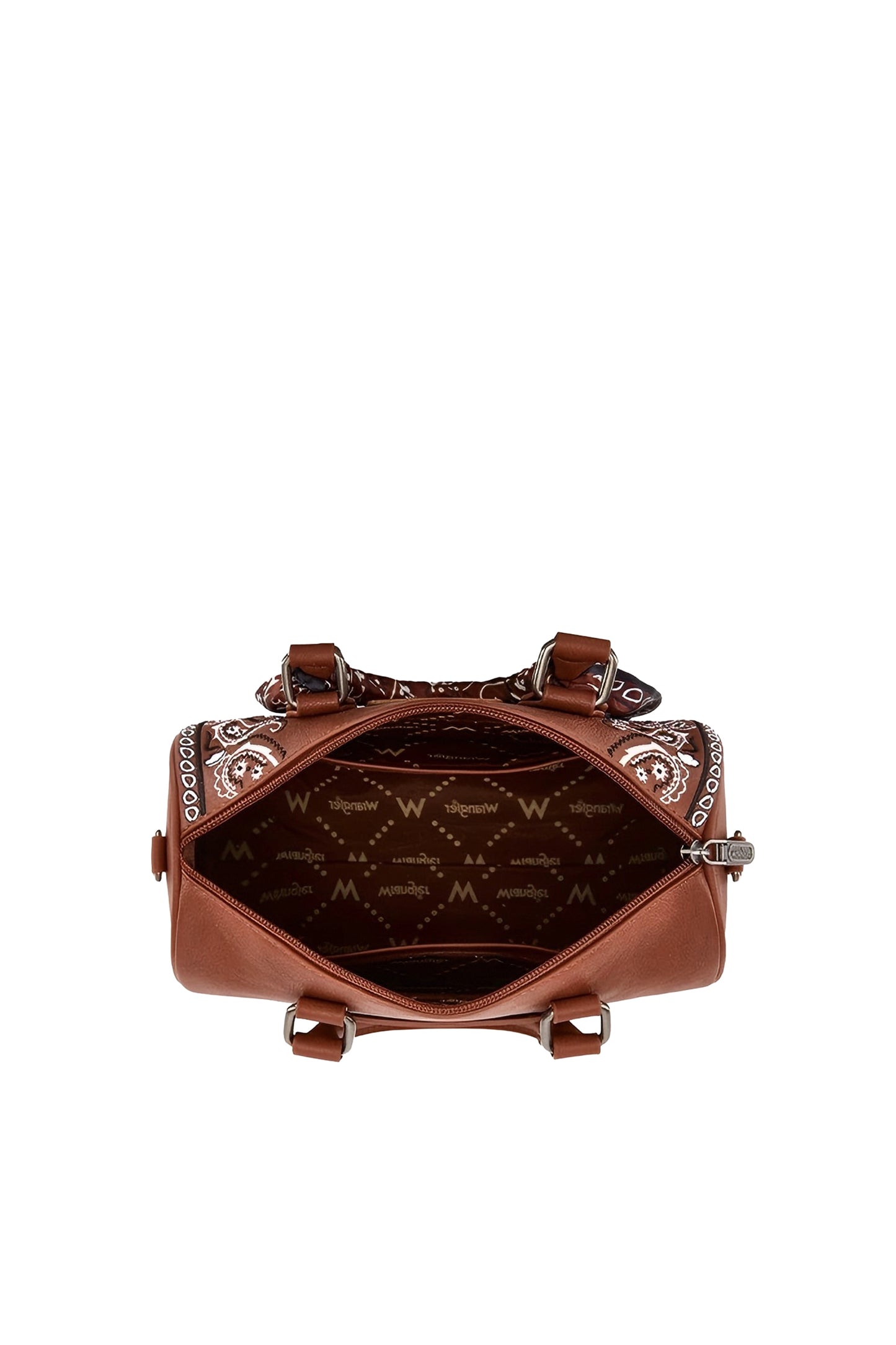 Wrangler Paisley Barrel Bag - Tan