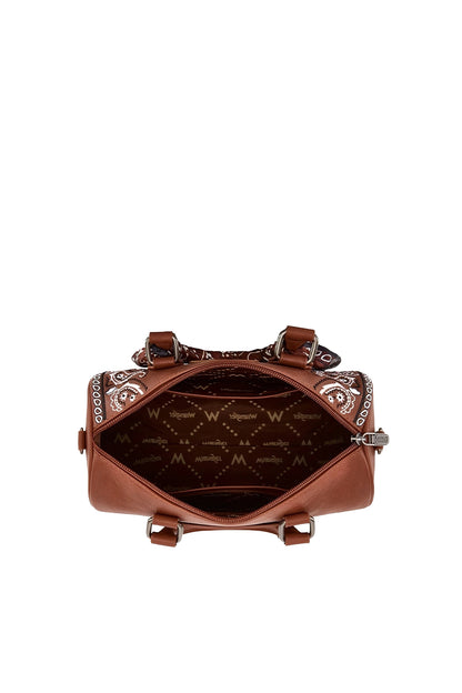 Wrangler Paisley Barrel Bag - Tan