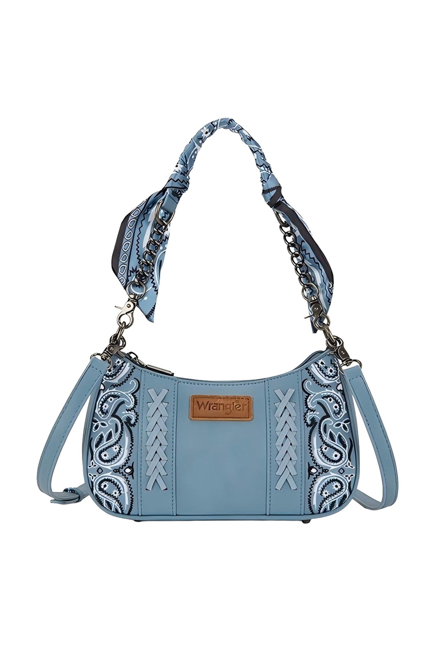 Wrangler Paisley Shoulder Bag - Blue