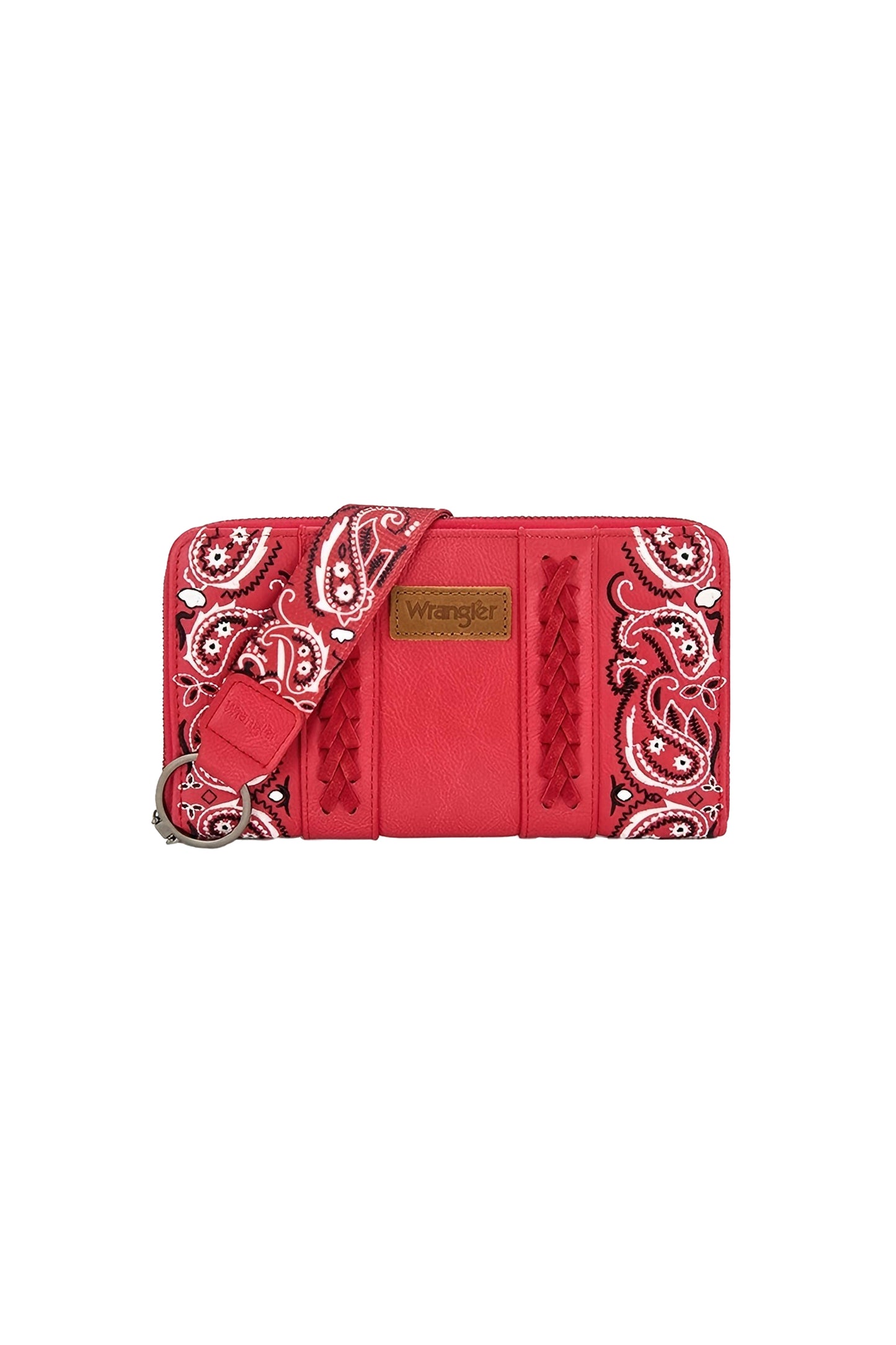 Wrangler Paisley Wallet - Red