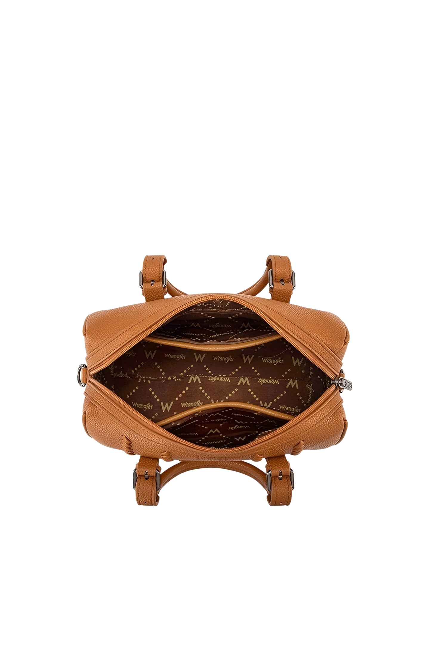 Wrangler Boston Stitch Barrel Bag - Tan