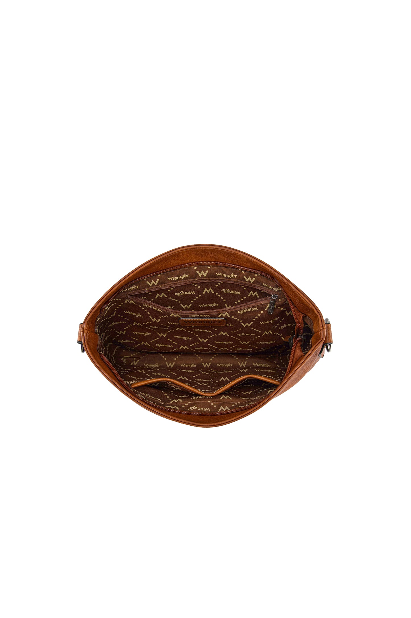 Wrangler Animal Print Slouch Bag - Tan
