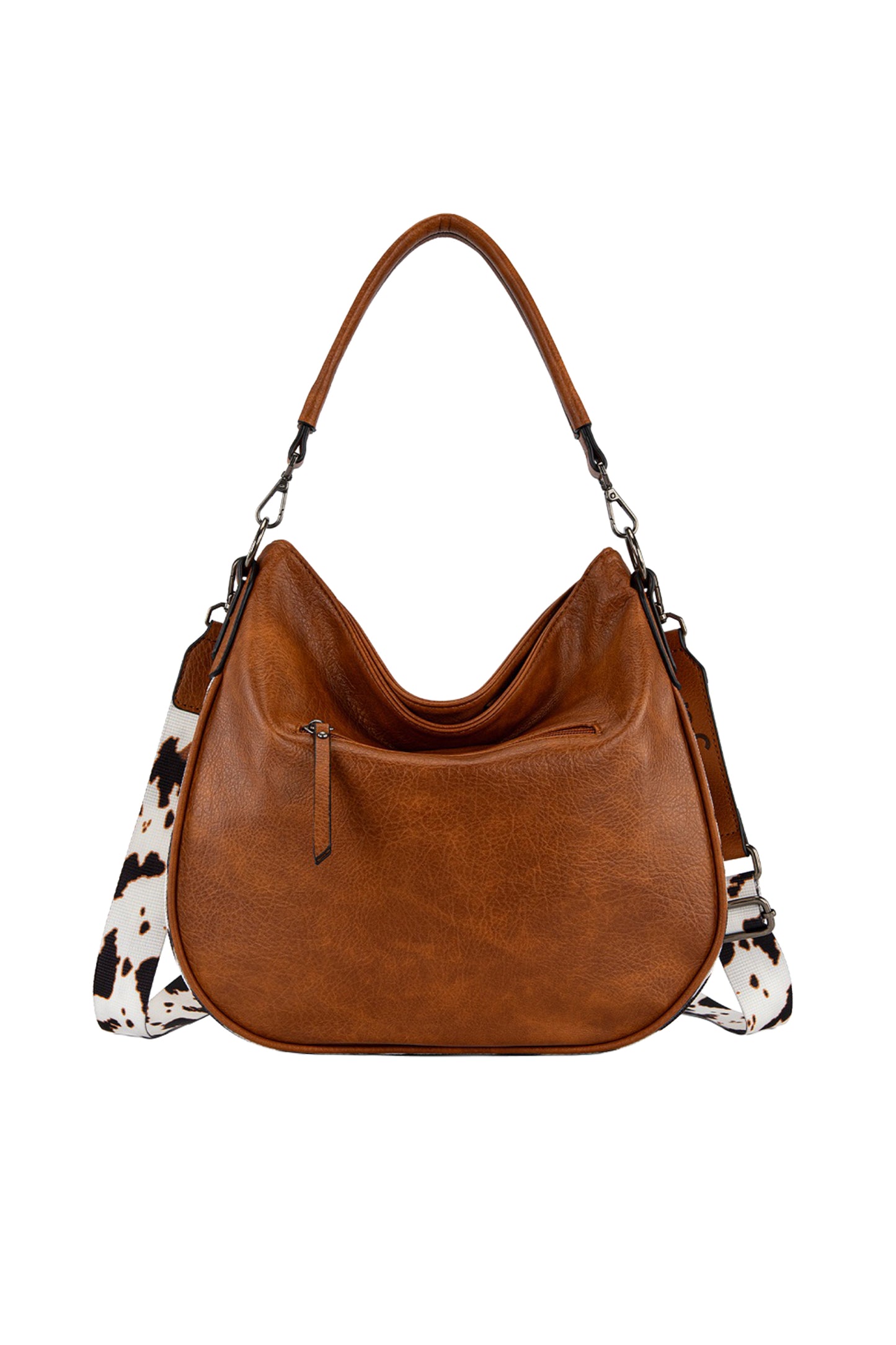 Wrangler Animal Print Slouch Bag - Tan