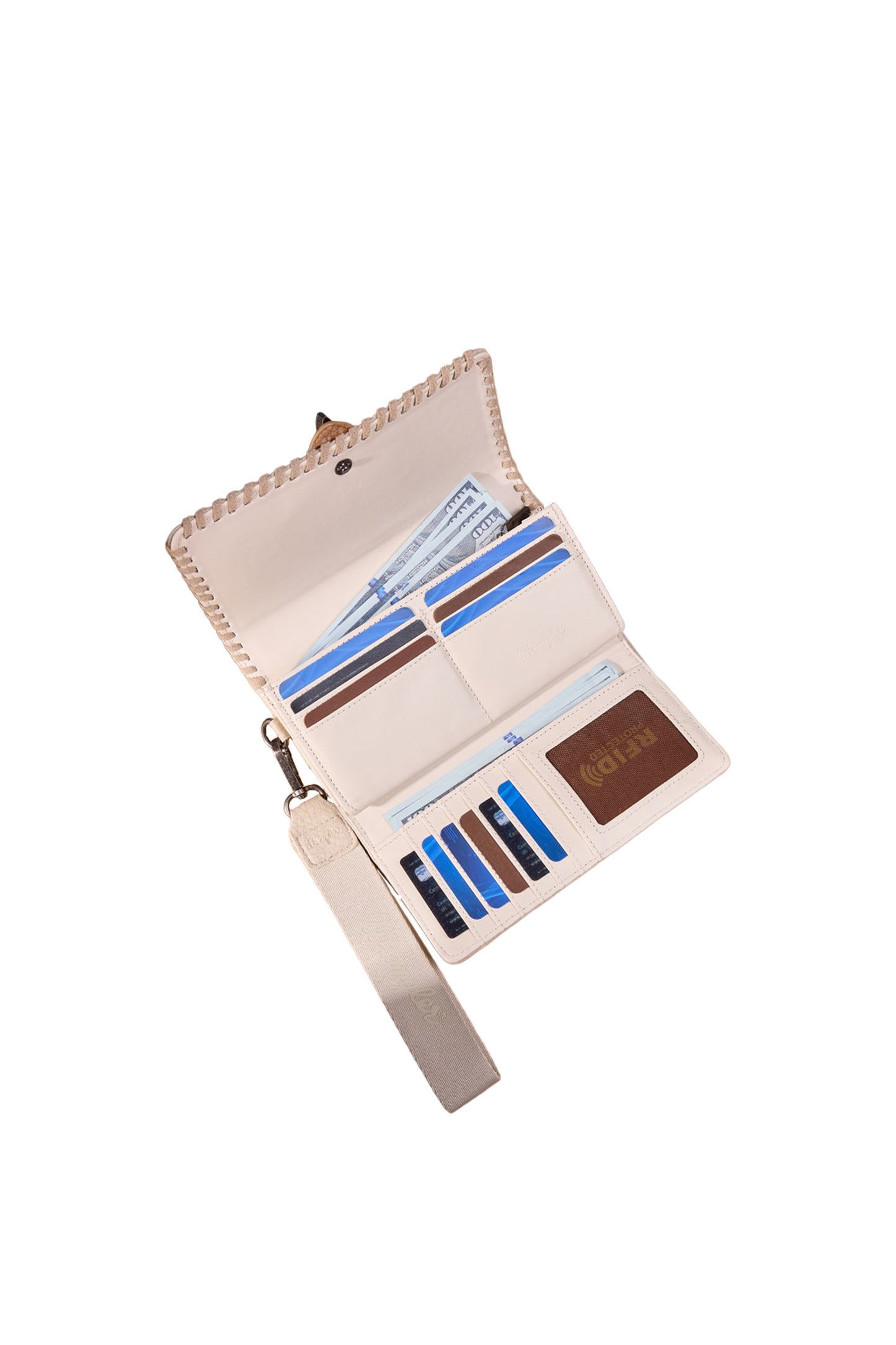 Wrangler Avery Wallet - Natural