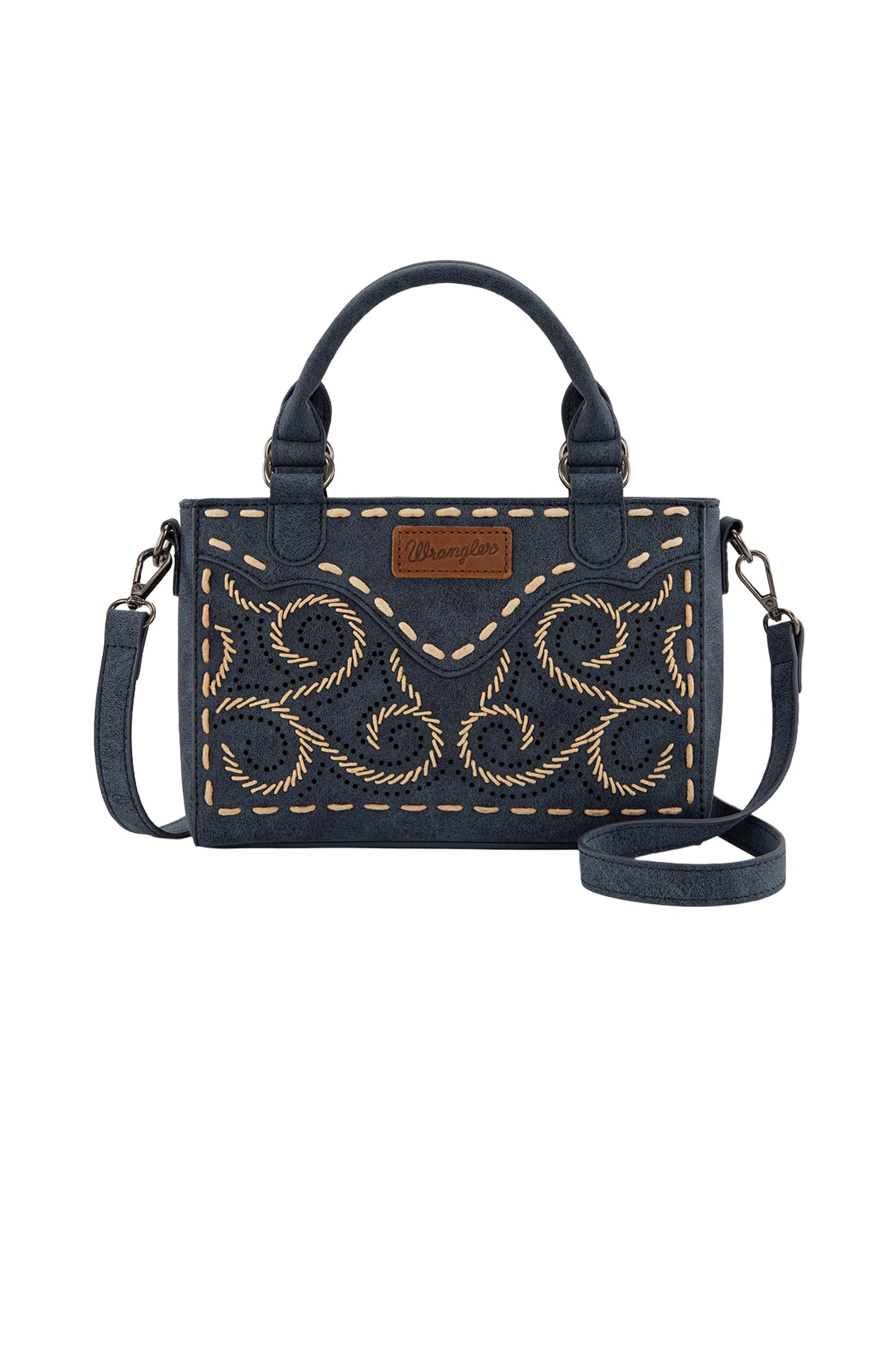 Wrangler Swirl Crossbody Bag - Navy