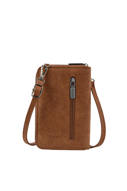 Wrangler Swirl Phone Wallet - Tan