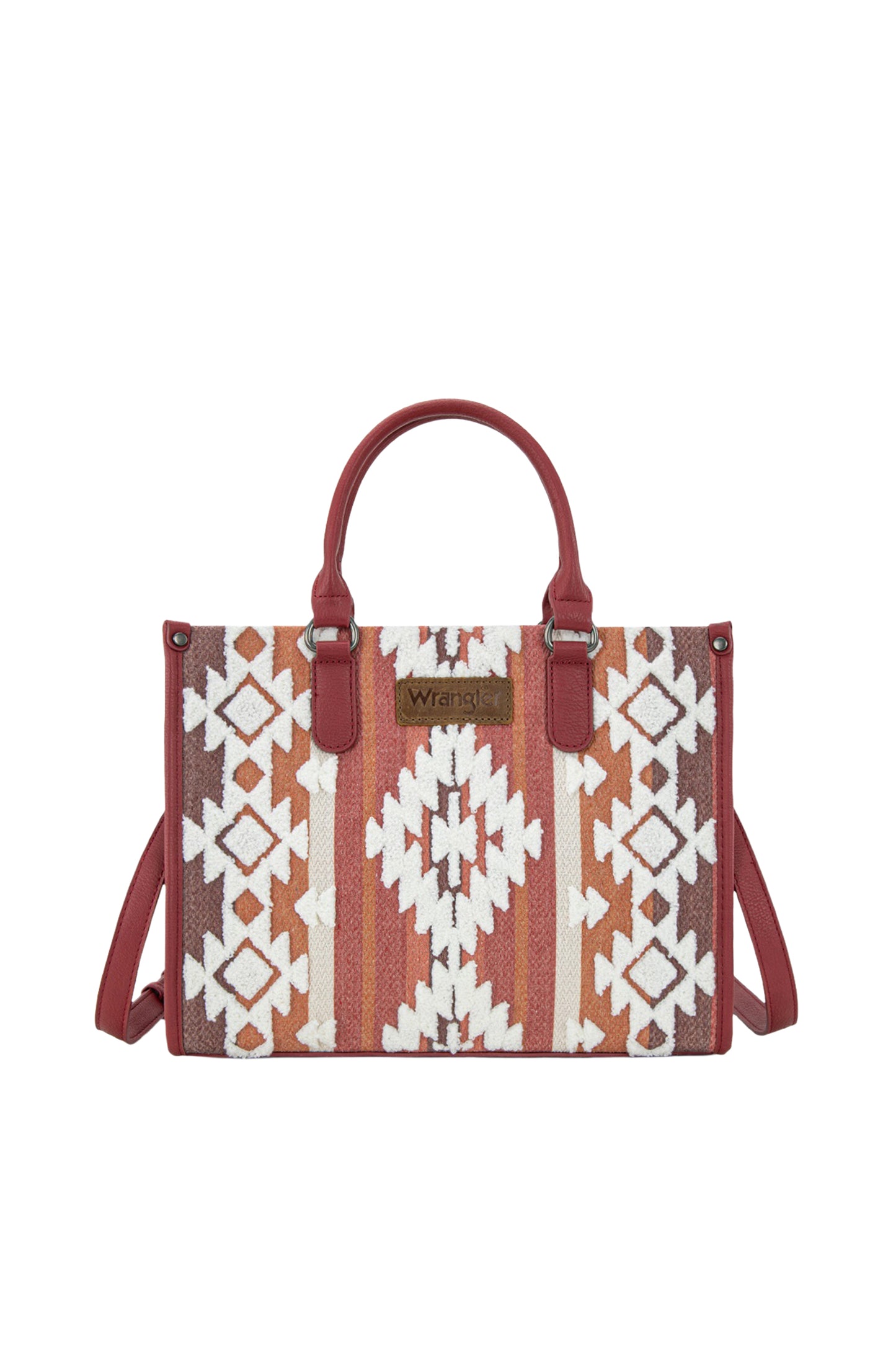 Wrangler Cilia Crossbody Tote Bag - Burgundy