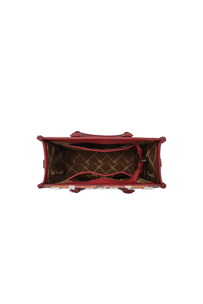 Wrangler Cilia Crossbody Tote Bag - Burgundy