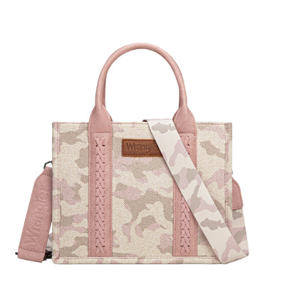 Wrangler Camo Print Crossbody Bag - Pink