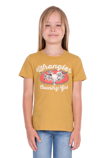 Wrangler Girl’s Macie Short Sleeve Tee