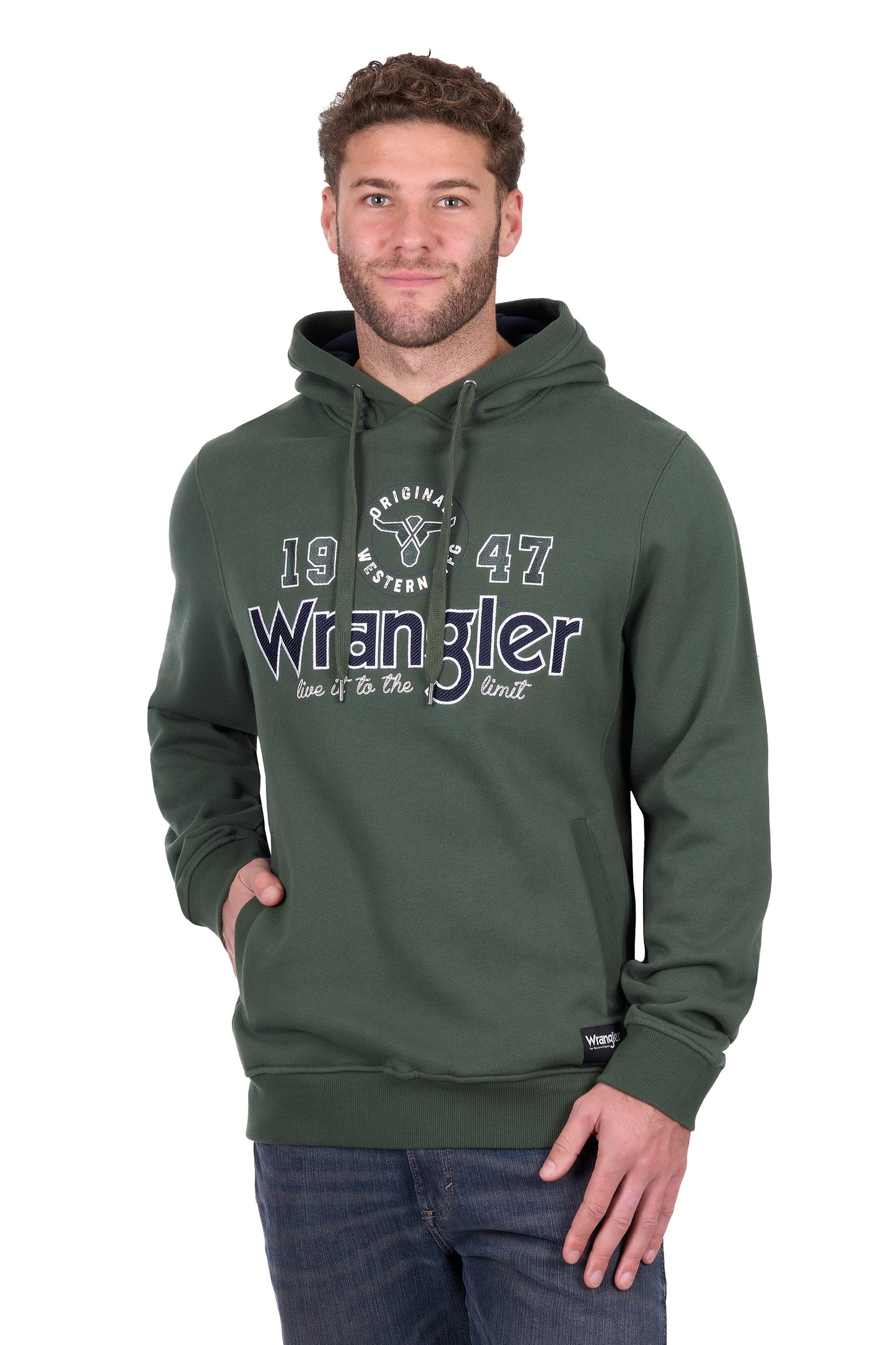 Wrangler Men’s Glen Pullover Hoodie