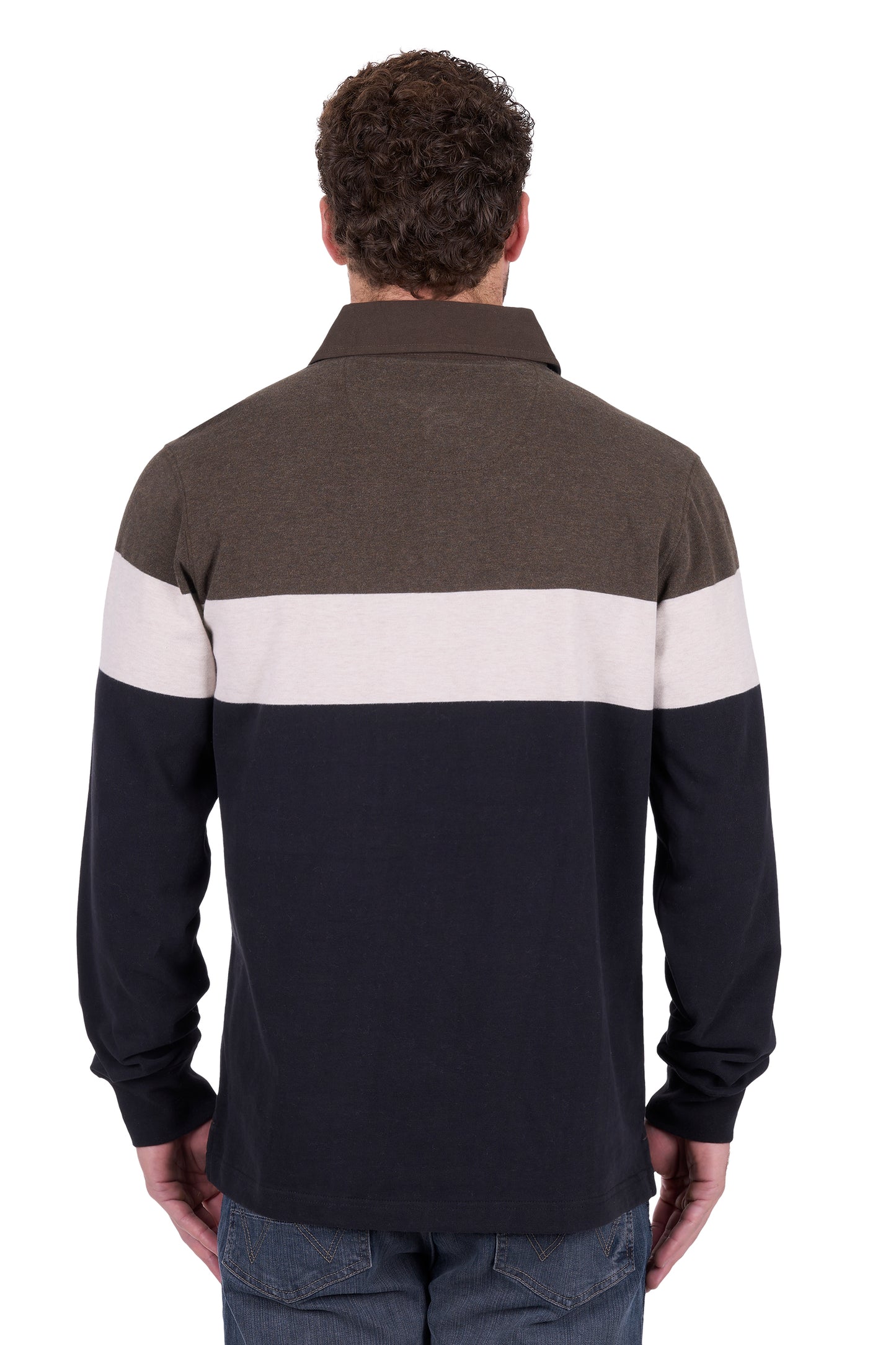 Wrangler Men’s Nathaniel Stripe Rugby