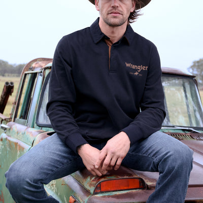 Wrangler Men’s Nash Rugby