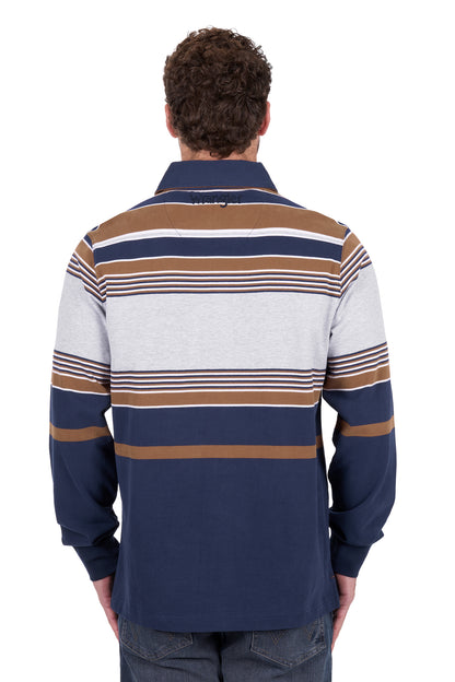 Wrangler Men’s Federick Stripe Rugby
