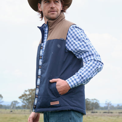 Wrangler Men’s Dean Reversible Vest