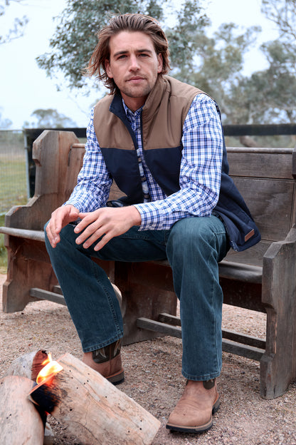 Wrangler Men’s Dean Reversible Vest