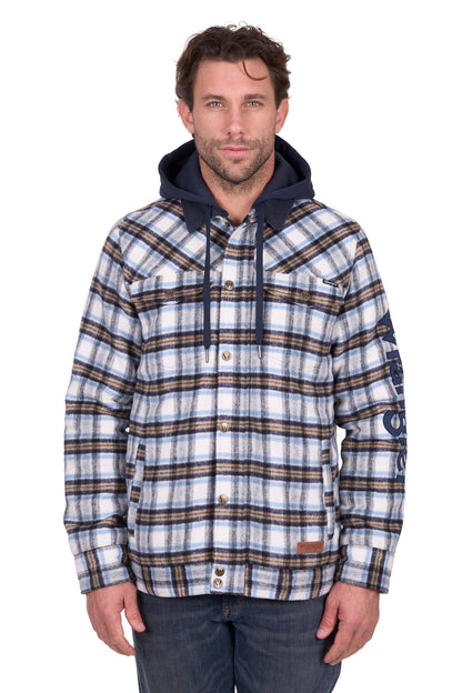Wrangler Men’s Mitchell Logo Shirt Jacket