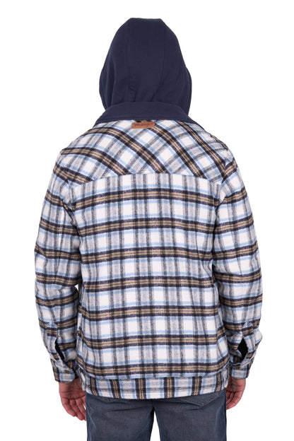 Wrangler Men’s Mitchell Logo Shirt Jacket