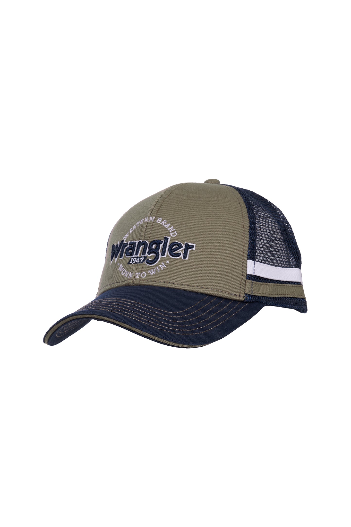 Wrangler Cole 6 Panel Trucker Cap