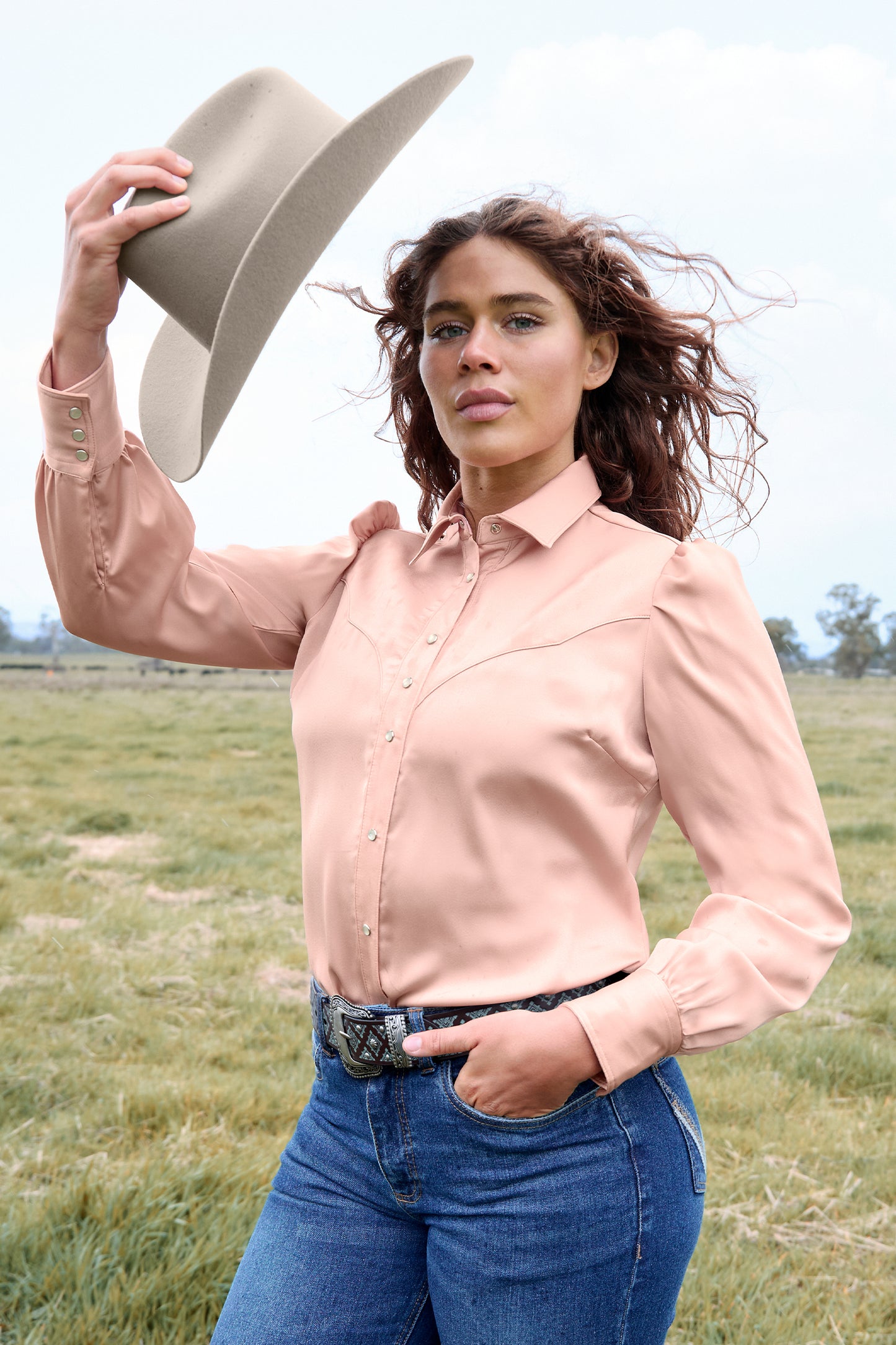 Wrangler Women’s Scarlet Long Sleeve Shirt