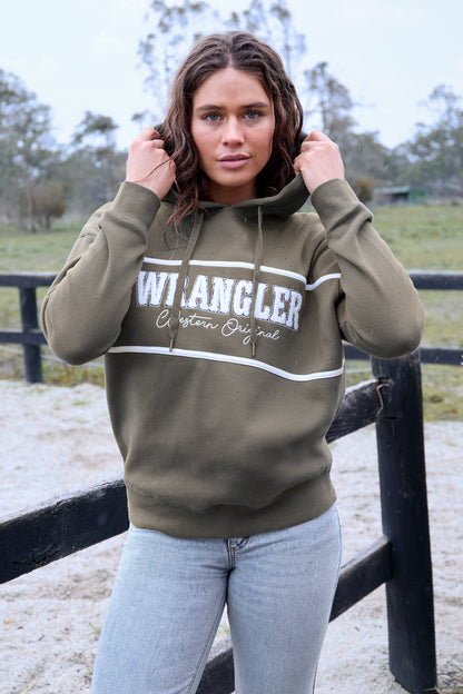 Wrangler Women’s Hailey Oversized Pullover Hoodie