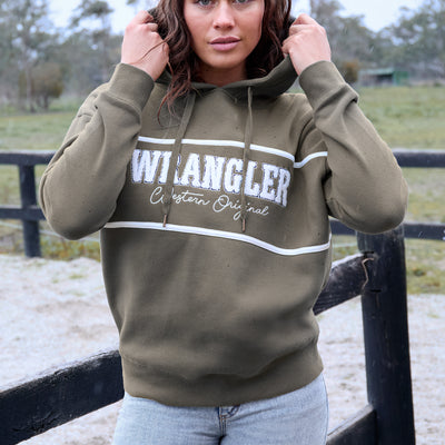 Wrangler Women’s Hailey Oversized Pullover Hoodie